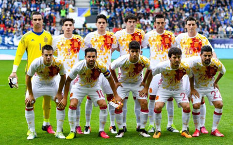 Tây Ban Nha sẽ trở lại mạnh mẽ tại EURO 2016?