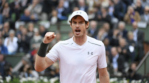 Murray lần đầu tiên vào chung kết Roland Garros