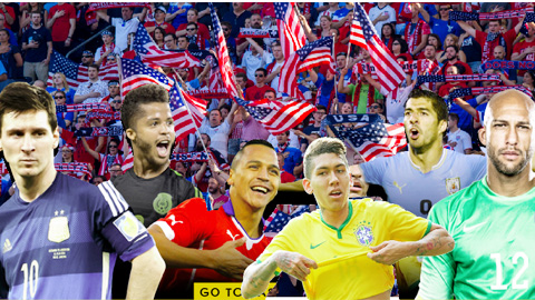 Khán giả Mỹ sẽ giúp Copa America 2016 thành công