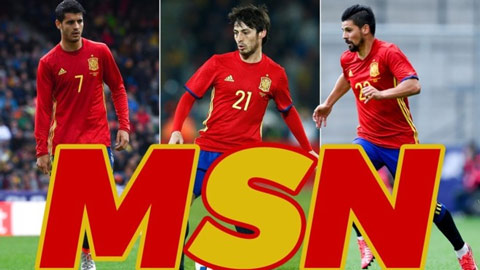 Giống Barca, Tây Ban Nha cũng có MSN