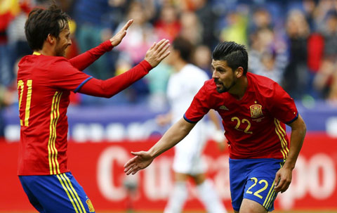 Bộ ba MSN của Tây Ban Nha đã ghi 5 bàn vào lưới Hàn Quốc