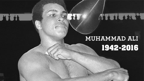 Huyền thoại quyền anh Muhammad Ali qua đời ở tuổi 74