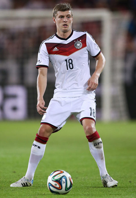 Kroos sẽ giữ vai trò cầm trịch tuyến giữa đội tuyển Đức tại kỳ EURO 2016
