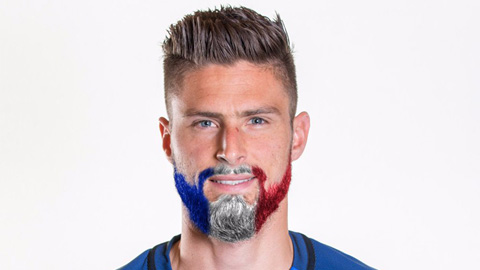 Giroud hứa nhuộm râu nếu Pháp vô địch EURO 2016