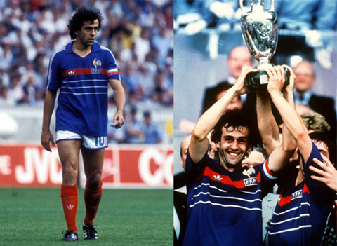 Platini là người dẫn dắt ĐT Pháp tới chức vô địch EURO 1984