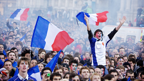 Cả nước Pháp đang hướng về Les Bleus