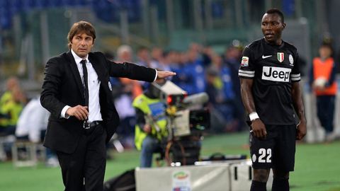 Asamoah sẽ tái ngộ với Conte ở Chelsea?