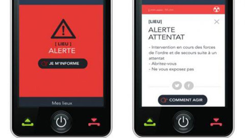 Pháp ra mắt ứng dụng cảnh báo khủng bố trên điện thoại