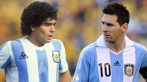 Maradona chê "truyền nhân" Messi thiếu tư chất thủ lĩnh