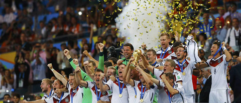 Đức vô địch World Cup 2014 theo cách vô cùng khoa học