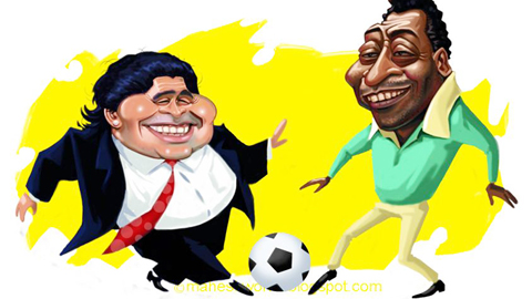 Phía sau Hiệp ước giữa Pele và Maradona