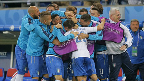 Italia ra sân với đội hình xuất phát già nhất lịch sử EURO