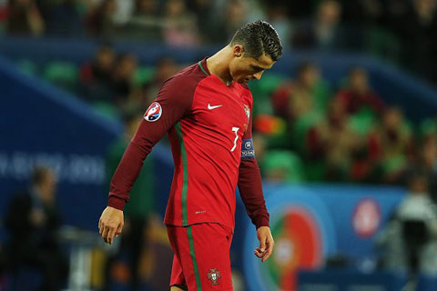 Ronaldo có một trận đấu đáng thất vọng