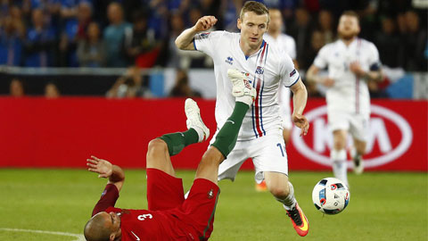 Bồ Đào Nha 1-1 Iceland: Đêm diệu kỳ của xứ Đảo băng