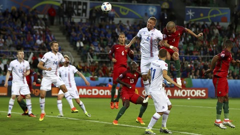 Tường thuật Bồ Đào Nha 1-1 Iceland