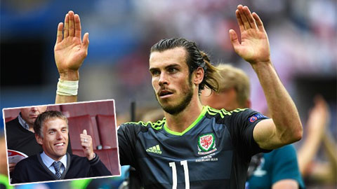 Phil Neville đá đểu Gareth Bale sau chiến thắng của Anh trước xứ Wales