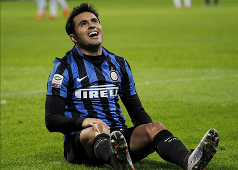 Eder gây thất vọng trong màu áo Inter nửa cuối mùa giải vừa qua