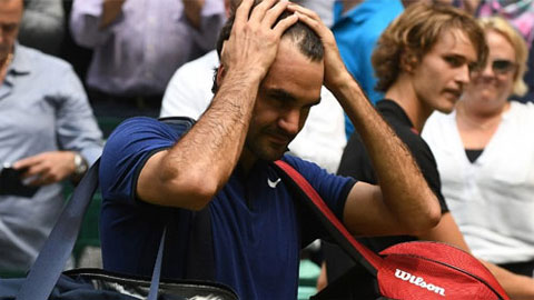 Federer gục ngã trước thềm chung kết Halle