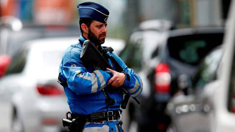 Cảnh sát Bỉ phá âm mưu khủng bố trước trận gặp CH Ireland