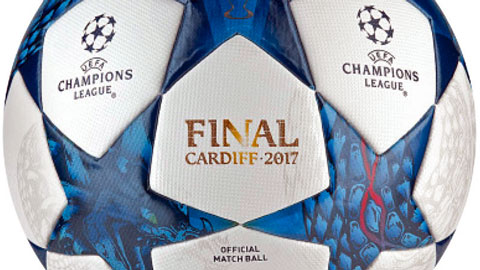 Chung kết Champions League 2016/17 sử dụng bóng in hình rồng