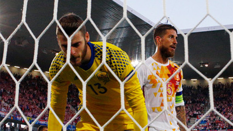 Chấm điểm ĐT Tây Ban Nha ở trận thua Croatia: De Gea gây thất vọng