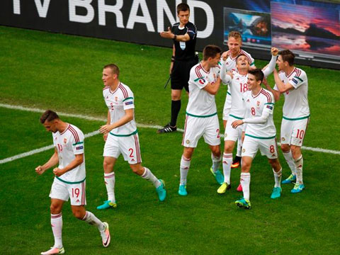 hungary là bất ngờ lớn ở VCK EURO 2016