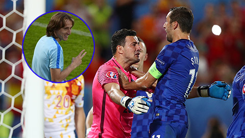 Modric nói gì với thủ môn Croatia trước quả penalty của Ramos?
