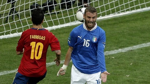 Italia từng ôm hận trước Tây Ban Nha tại EURO 2012