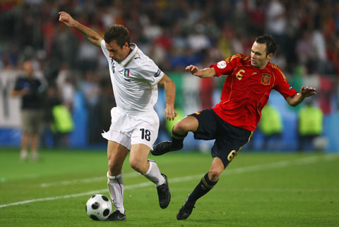 Từ kết EURO 2008, Italia mới là đội đạt được mục tiêu sau 120 phút