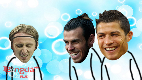 Ảnh chế EURO 26/6: Modric chia tay Bale và Ronaldo