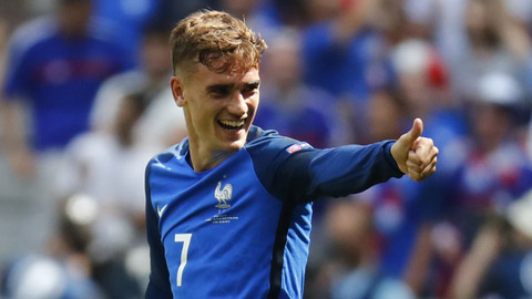 Pháp 2-1 CH Ireland: Người hùng Griezmann đưa Pháp vào tứ kết