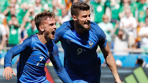 Griezmann sáng nhất ĐT Pháp ở trận thắng CH Ireland