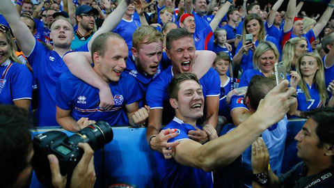 99,8% dân số Iceland theo dõi trận đấu với ĐT Anh