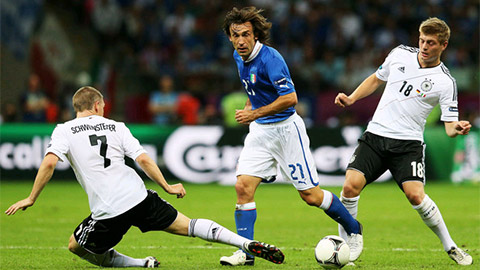 5 cuộc đối đầu kinh điển giữa Italia và Đức