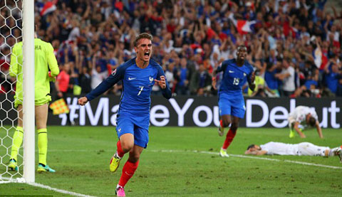 Griezmann sẽ có nhiều cơ hội để ghi bàn khi Pháp đối đầu Iceland