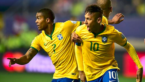 Brazil triệu tập Neymar và Douglas Costa dự Olympic Rio 2016
