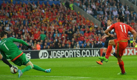 Bale và đồng đội sẽ viết nên trang sử mới cho bóng đá xứ Wales nếu đánh bại Bỉ