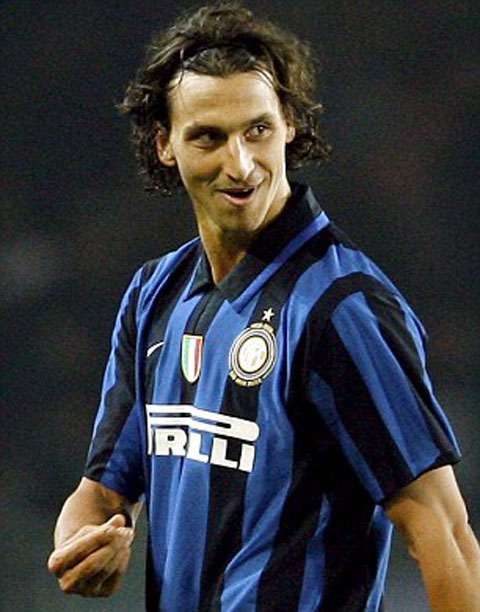 Ibra hồi năm 2007 tại Inter Milan