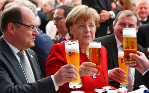 Người Đức quá nổi tiếng với bia 