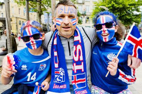 Anh phóng viên người Iceland, Kolbeinn tự tin đội nhà sẽ đánh bại Pháp