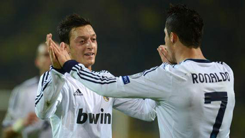Oezill và Ronaldo thời còn khoác áo Real Madrid