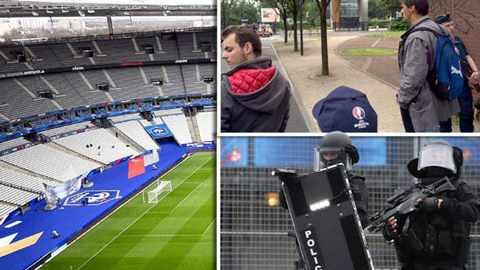 Nghi vấn nổ bom ngoài sân Stade de France trước trận Pháp - Iceland