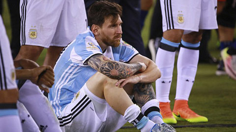 Messi lỡ hẹn ở 3 trận chung kết trong 3 năm liên tiếp
