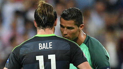 Bale tâng bốc Ronaldo dù thua trận