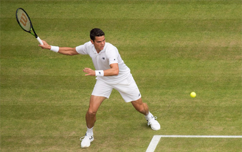 Raonic đã có một trận đấu tuyệt vời