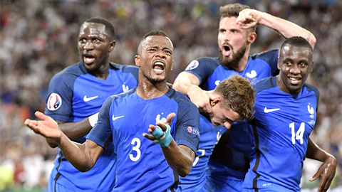 Lịch sử ủng hộ Pháp đăng quang EURO 2016