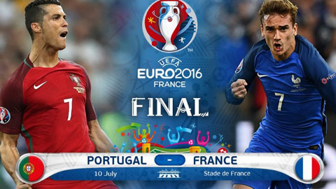 Đội hình dự kiến chung kết EURO 2016, Bồ Đào Nha vs Pháp
