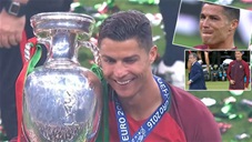 "50 sắc thái" của Ronaldo trong trận chung kết EURO 2016