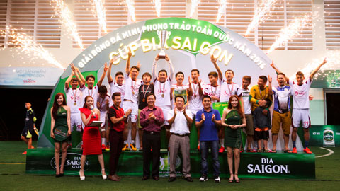 FC Mesa đăng quang Cúp bia Sài Gòn phố Núi