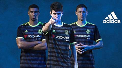 Mẫu áo đấu thứ 3 mùa tới của Chelsea khá đẹp mắt